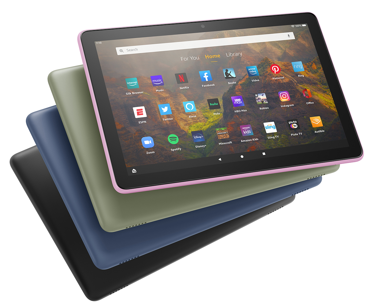 Amazon Fire HD 10 2021 T76N2B Olive 64GB 3GB RAM WiFi Smart Tablet