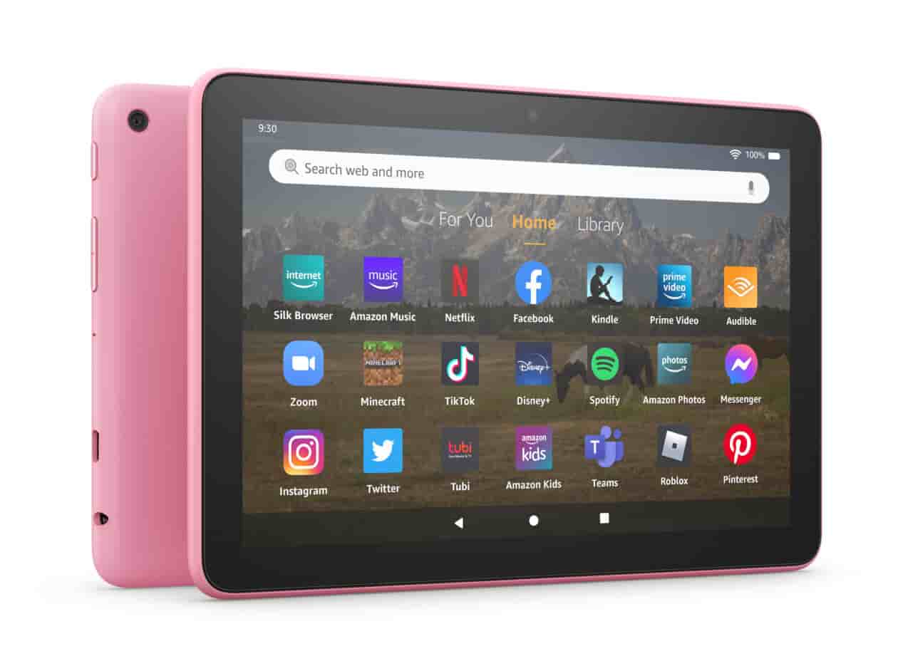 Amazon Fire HD 8 2022 KFRAWI Rose 64GB 2GB RAM WiFi Smart Tablet ...