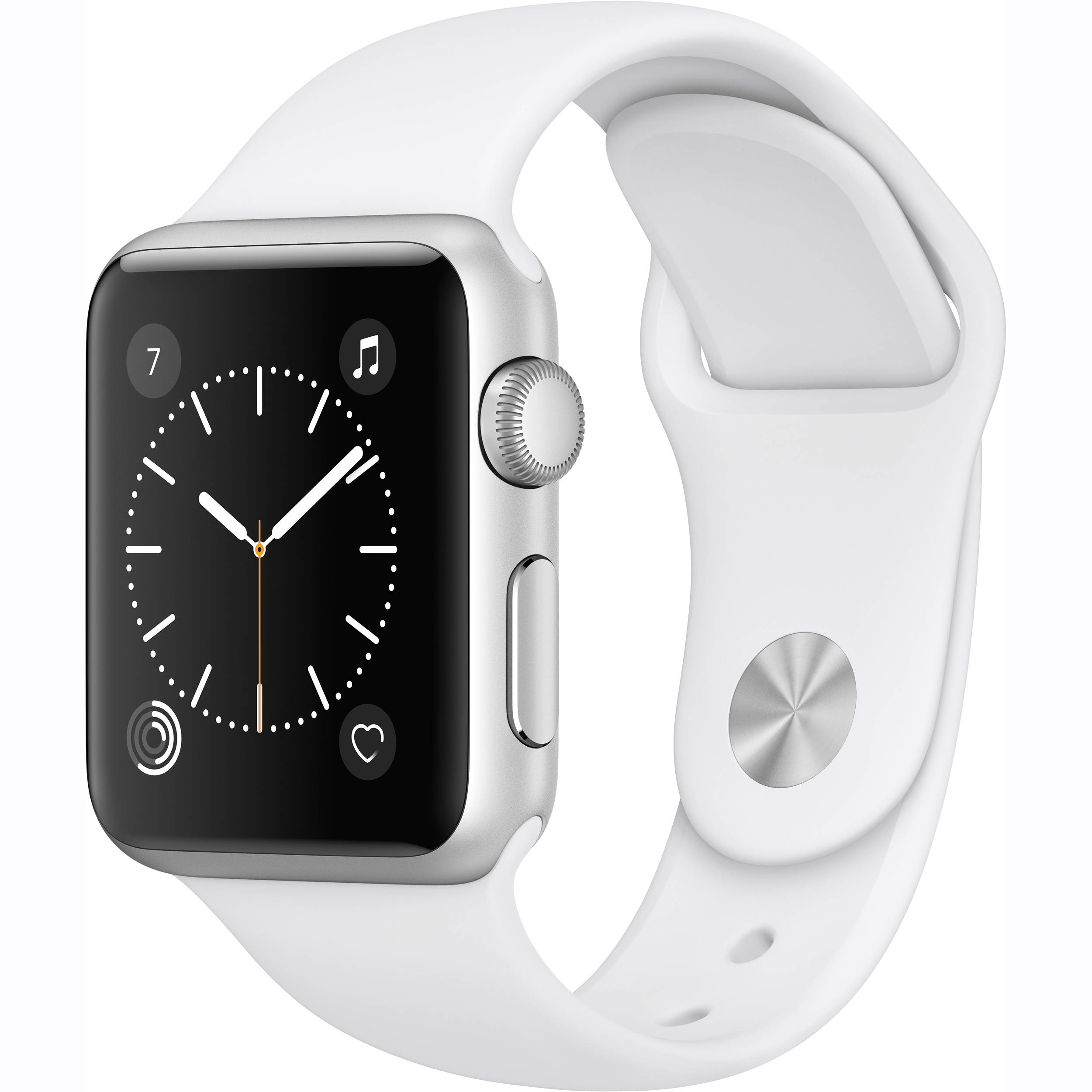 Apple Watch Series 38mm 8GB 512MB RAM Apple S1P Smart Watch Smartwatch, 33.3x38.6x10.5 mm, iOS, Apple S1P (T8002), 512 MiB RAM, 8.0 GB ROM, 1.3 inch, 272x340, AM-OLED NFC: