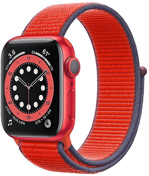 table Disappointed Suppression Apple Watch Series 6 Aluminum A2376 Red 44MM GPS + Cellular 32GB 1GB RAM  Apple S6 Smartwatch 50m Water Resistant Wifi+LTE 44mm has 1.78 Inch Retina  LTPO OLED capacitive touchscreen for apps
