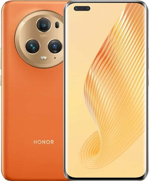 Honor Magic5 Pro 5G Orange 512GB 16GB RAM Gsm Unlocked Phone