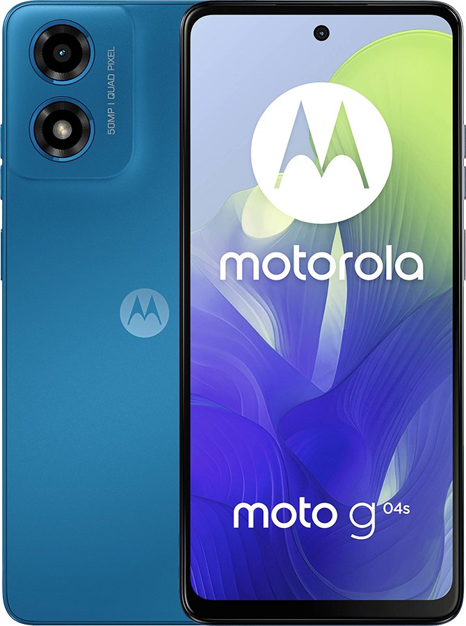 Motorola Moto G04s Satin Blue 128GB 8GB RAM Gsm Unlocked Phone Mediatek ...