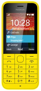 Nokia-220-YELLOW