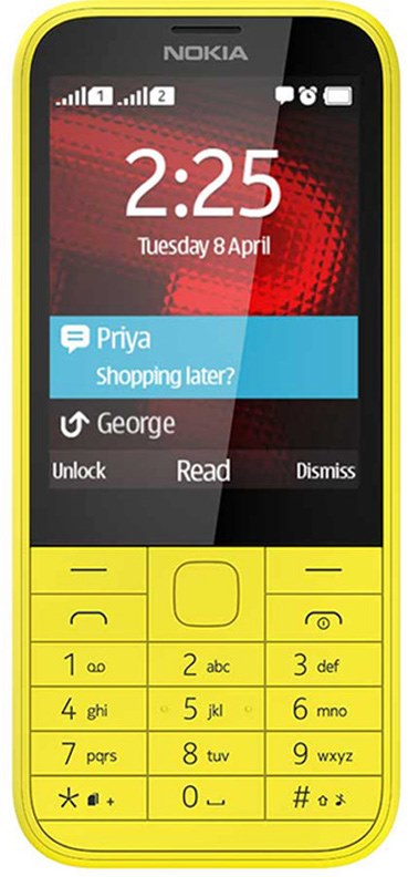 Nokia-225-Dual-SIM-Yellow
