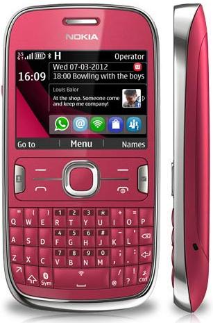 Nokia-302-Red