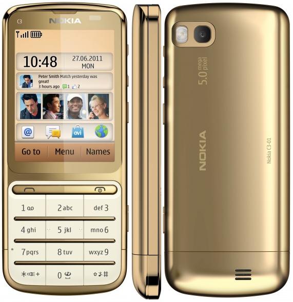 Nokia-C3-01-Gold-Edition