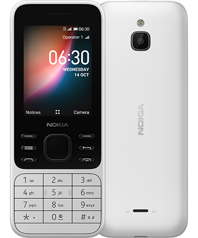 Nokia 6300 4G TA-1294 White 4GB 512MB RAM Gsm Unlocked Phone Qualcomm  MSM8909 Snapdragon 210 The phone comes with a 2.40-inch display. The Nokia  6300 4G runs KAI OS and is powered