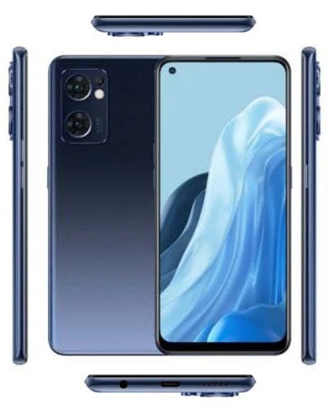 Oppo Find X5 Lite 256GB 8GB RAM Gsm Unlocked Phone MediaTek MT6877  Dimensity 900 5G 64MP The phone comes with a 90 Hz refresh rate 6.43-inch  touchscreen display offering a resolution of