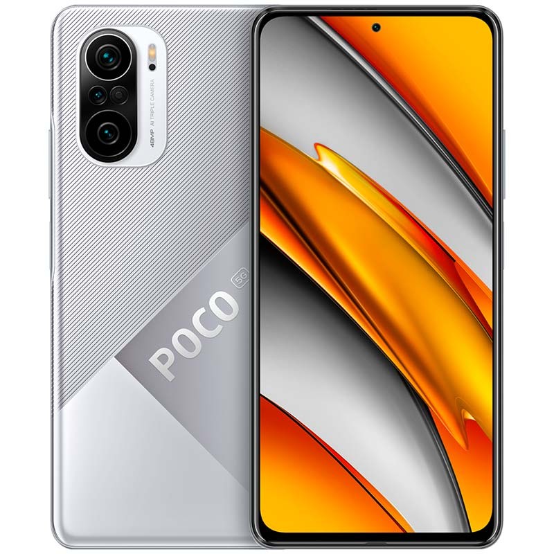 Poco F3 5G 128GB 6GB RAM Global Version Moonlight Silver The phone comes  with a 6.67-inch touchscreen display and an aspect ratio of 20:9. Poco F3  is powered by a 3.2GHz octa-core
