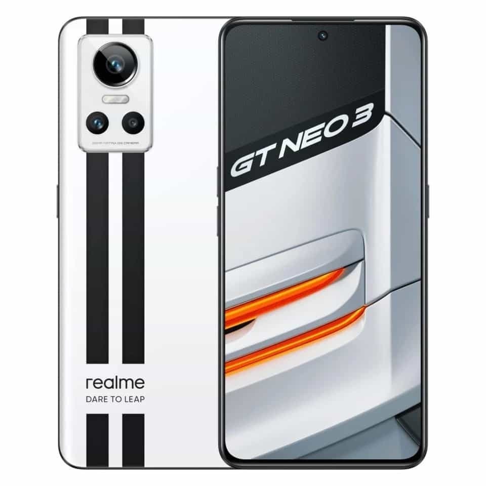 Realme GT Neo 3 150W 5G Sprint White 256GB 12GB RAM Gsm Unlocked