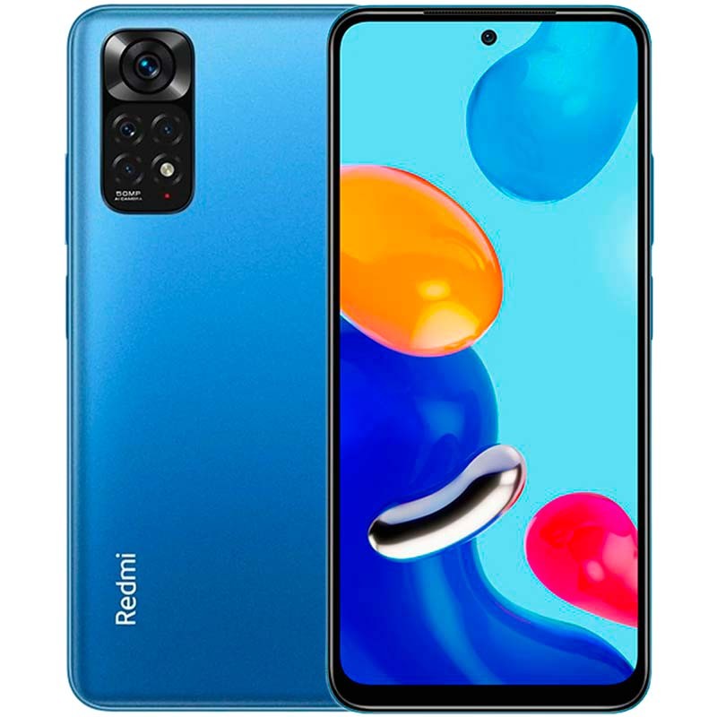 Xiaomi Redmi Note 11 2201117TL Star Blue 64GB 4GB RAM Gsm Unlocked Phone  Qualcomm SM6225 Snapdragon 680 4G 50MP The phone comes with a 90 Hz refresh  rate 6.43-inch touchscreen display offering