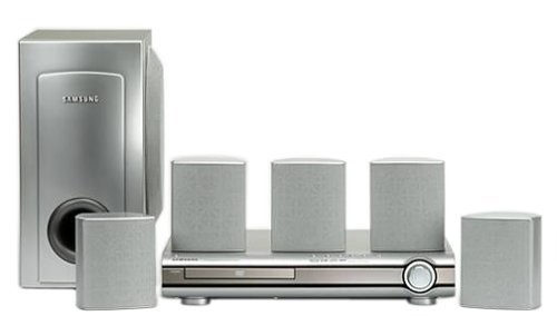 digestión chatarra incondicional Samsung HT-DB120 DVD Music System The HT-DB120 merges the basic components  of a home theater into one compact and silvery system, delivering  simplicity and convenience for people seeking quality home entertainment in