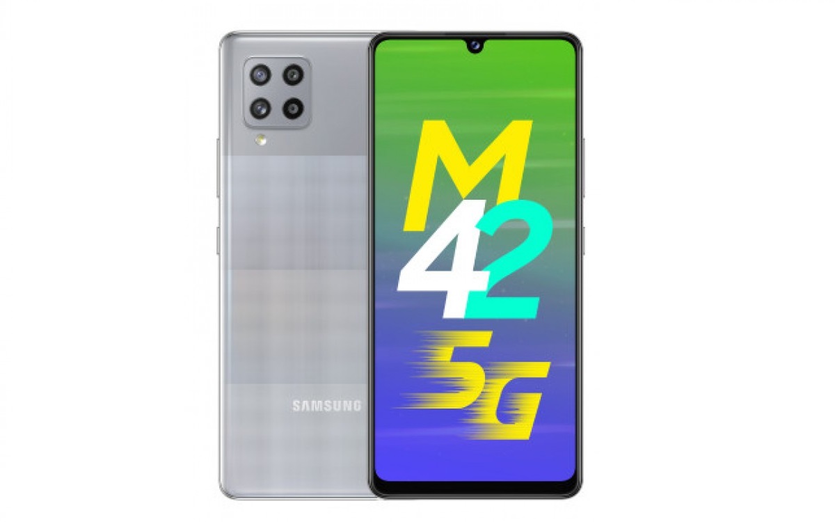 Samsung Galaxy M42 5G SM-M426B/DS Prism Dot Gray 128GB 8GB RAM Gsm