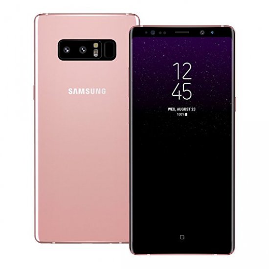 Samsung Galaxy Note8 - Dual-SIM - 64 GB - Blossom Pink - Unlocked