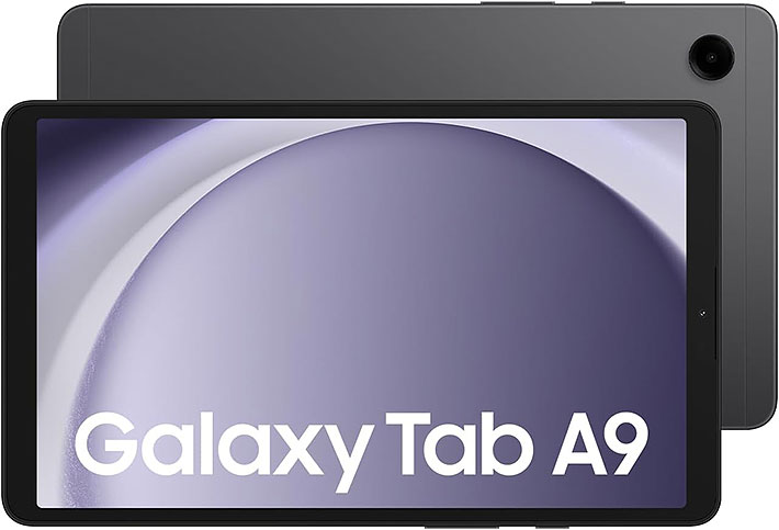 Samsung Galaxy Tab A9 Graphite 128GB 8GB RAM WiFi Smart Tablet Mediatek  MT8781V-CA Helio G99 8.7 inches DISPLAY 8.7 inches, Processor Mediatek  MT8781V/CA Helio G99 FRONT CAMERA REAR CAMERA RAM 8GB STORAGE