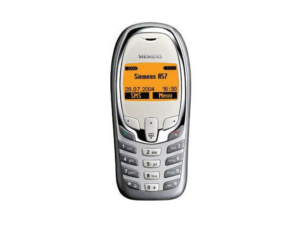 Siemens A57 Silver Gsm Unlocked Phone A57 Monochrome graphic, a resolution of 101 x pixels screen. Siemens A57 supports 2G networks with Mini-SIM. It uses Removable Li-Ion 700 mAh