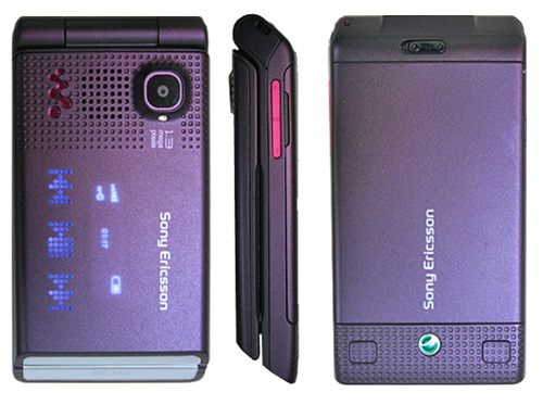 Sony Ericsson W380i GSM Unlocked Purple W380 Screen: 1.9 