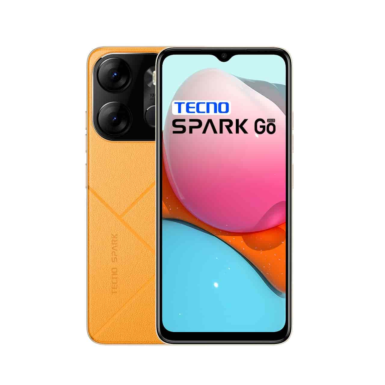 Tecno Spark Go 2023 BF7n Skin Orange 32GB 3GB RAM Gsm Unlocked Phone  Mediatek MT6761 Helio A22 DISPLAY 6.6 inches, Processor Mediatek MT6761  Helio A22 FRONT CAMERA 5MP REAR CAMERA 13MP RAM