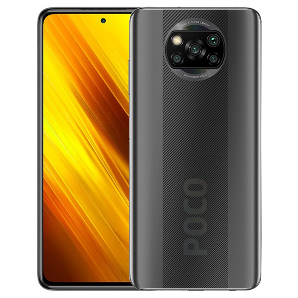 Xiaomi Poco X3 MZB07Z0IN 128GB 6GB RAM Gsm Unlocked Phone Qualcomm  SM7150-AC Snapdragon 732G 64MP Android, Qualcomm Snapdragon 732G SM7150-AC,  6 GiB RAM, 128 GB ROM, 1-hole, 6.7 inch, 1080x2400, Color IPS