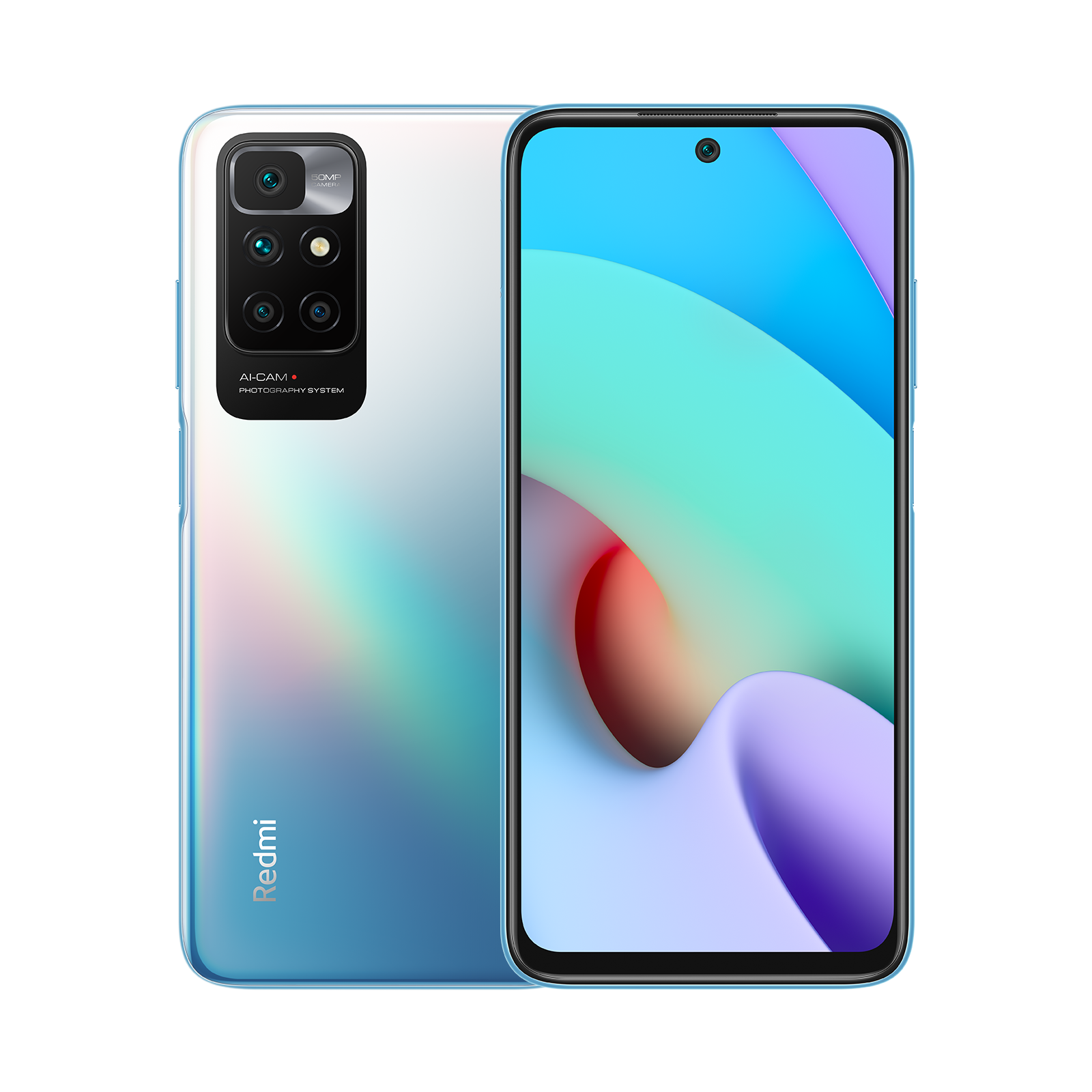 Xiaomi Redmi 10 2022 Sea Blue 64GB 4GB RAM Gsm Unlocked Phone MediaTek  Helio G88 50MP The phone comes with a 6.50-inch touchscreen display with a  resolution of 1,080x2,400 pixels at a