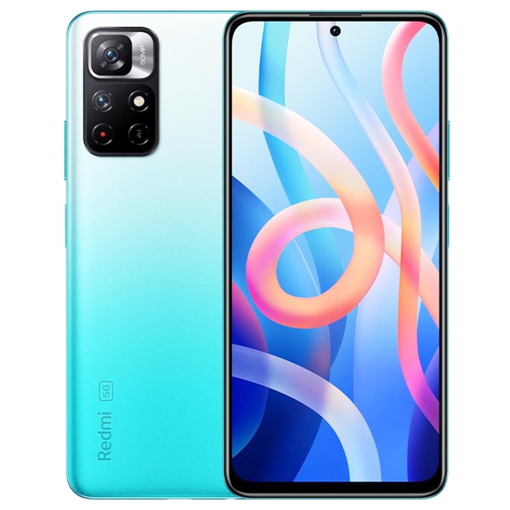Xiaomi Redmi Note 11 China Mint Green 256GB 8GB RAM Gsm Unlocked Phone  MediaTek Dimensity 810 5G 50MP The phone comes with a 90 Hz refresh rate  6.60-inch touchscreen display. Redmi Note
