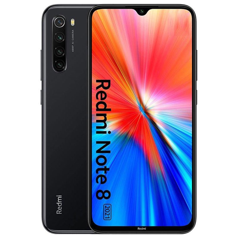 Xiaomi Redmi Note 8 2021 M1908C3JGG Space Black 64GB 3GB RAM Gsm Unlocked  Phone MediaTek Helio G85 48MP The phone comes with a 6.30-inch touchscreen  display with a resolution of 1080x2340 pixels