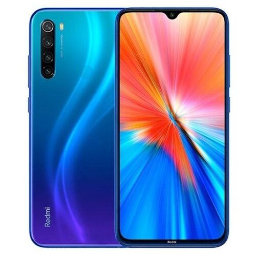 Nuestra compañía hecho honor Xiaomi Redmi Note 8 2021 M1908C3JGG Neptune Blue 64GB 4GB RAM Gsm Unlocked  Phone MediaTek Helio G85 48MP The phone comes with a 6.30-inch touchscreen  display with a resolution of 1080x2340 pixels