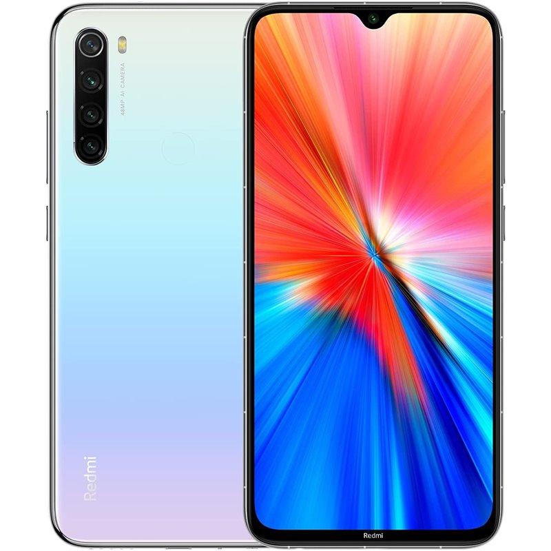 táctica águila dividir Xiaomi Redmi Note 8 2021 M1908C3JGG Moonlight White 64GB 4GB RAM Gsm  Unlocked Phone MediaTek Helio G85 48MP The phone comes with a 6.30-inch  touchscreen display with a resolution of 1080x2340 pixels