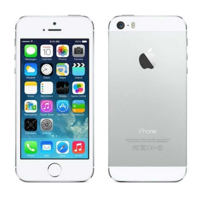 Apple iphone 5 White/Silver 32GB AT&T Gsm Unlocked Phone Apple