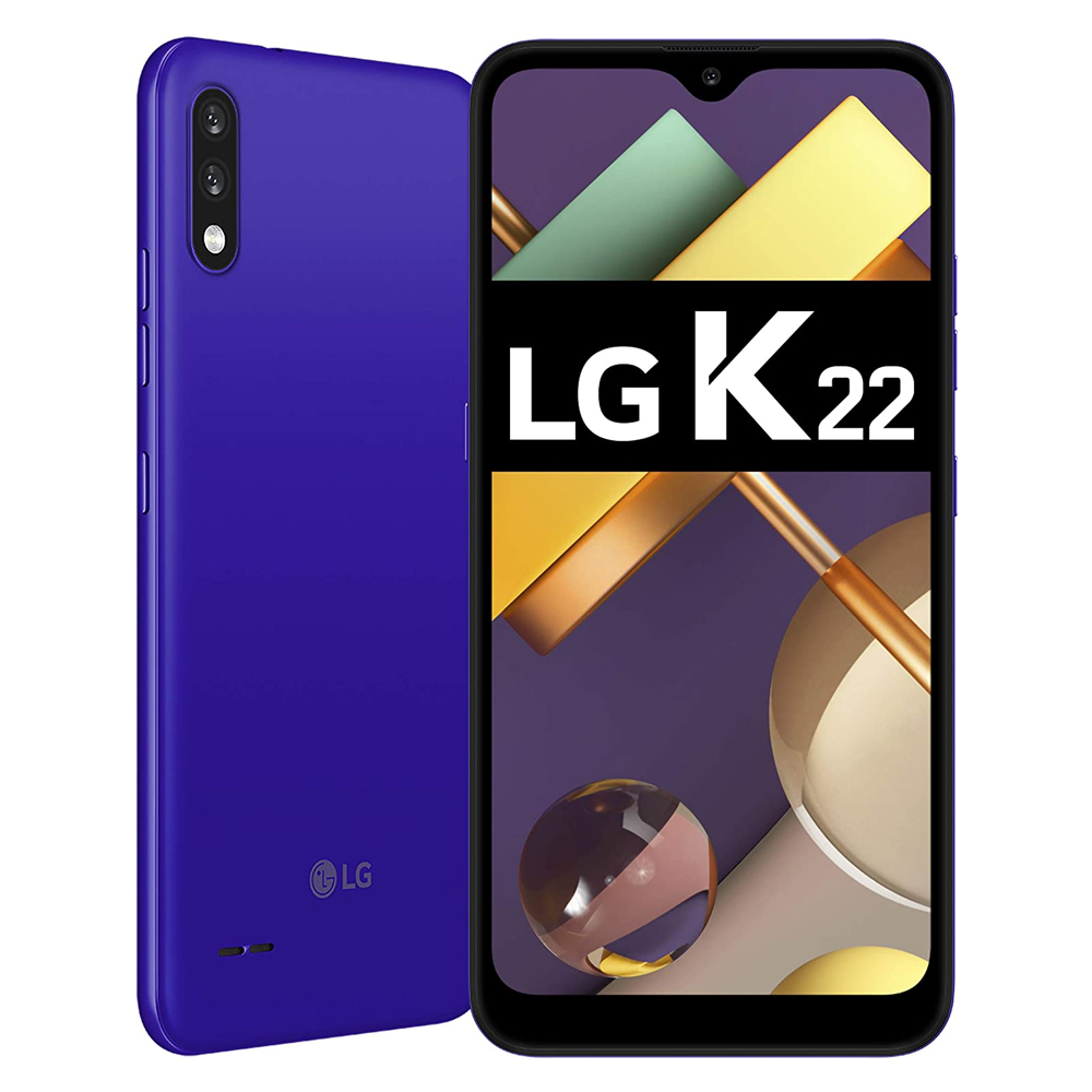 LG K22 LM-K200 Blue 64GB 3GB Gsm Unlocked Phone Qualcomm QM215 Snapdragon  215 DISPLAY  (720x1520) PROCESSOR Qualcomm QM215 Snapdragon 215  FRONT CAMERA 5MP REAR CAMERA 13MP + 2MP RAM 3GB STORAGE