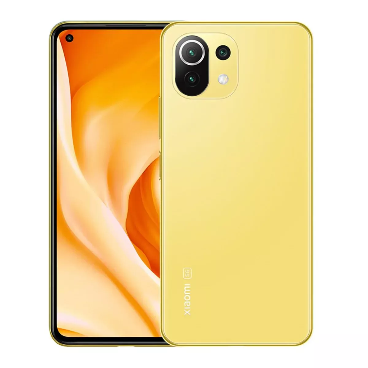 Xiaomi Mi 11 Lite 5G Premium Edition M2101K9G Citrus Yellow 128GB 8GB RAM Gsm Unlocked Phone