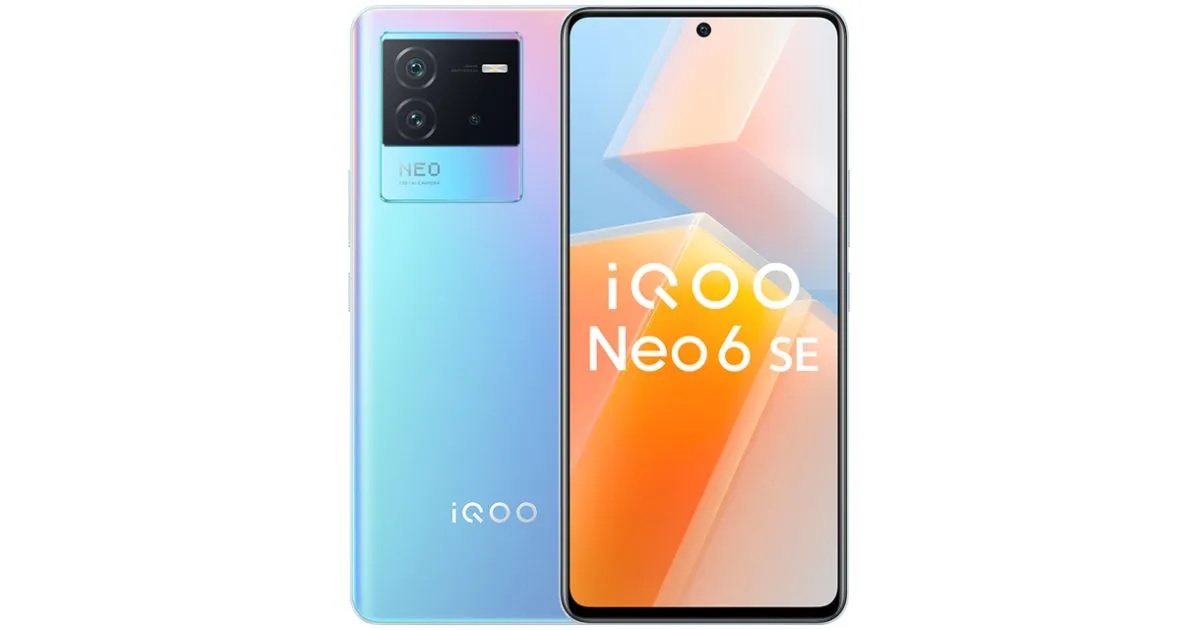 iqoo neo 6 processor nm