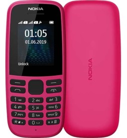Nokia 105 TA-1034 2G 8MB 4MB Ram Dual SIM 800 mAH - Black
