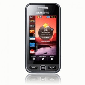 Samsung S5233w Star Wifi Black 50mb Rom Gsm Unlocked Phone Screen 3 0 240x400 Pixels Camera 3mp 240p Battery 1000 Mah Storage 50mb Storage Microsd Card Slot Physical 92g 11 9mm Thickness