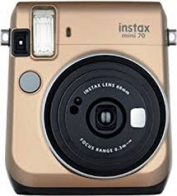 het kan Onnauwkeurig Specimen Fujifilm Instax MINI 70 Instant Film Camera, Gold Capture, print, and share  photos instantaneously with the Fujifilm Instax Mini 70 Instant Camera.  Design You can also be a part of a group