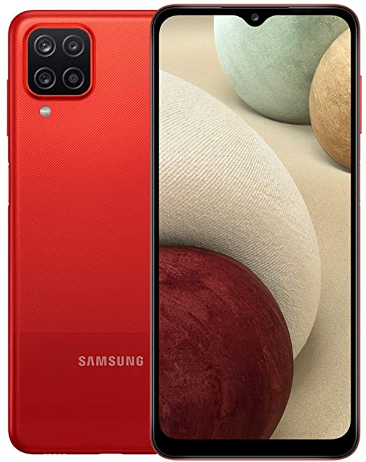 Samsung Galaxy A12 Nacho SM-A127F/DS Red 64GB 4GB Gsm Unlocked Phone Exynos 850 48MP DISPLAY 6.5 inches, 102.0 cm2 PROCESSOR Exynos 850 (8nm) FRONT CAMERA Single 8 MP, f/2.2 REAR CAMERA