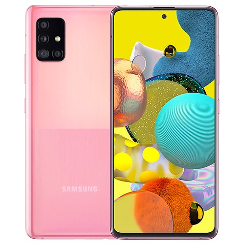 Samsung Galaxy A51 5G SC-54A Prism Cube Pink 128GB 6GB RAM Gsm