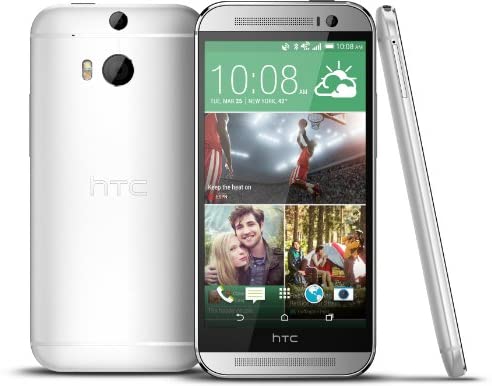 HTC One M8 Android Phone 32 Glacial silver Unlocked - GSM DISPLAY 5.0-Inches (1080x1920) Qualcomm APQ8064T Snapdragon 600 FRONT CAMERA 5MP REAR CAMERA 4MP RAM 2GB STORAGE 32GB BATTERY CAPACITY