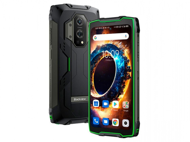 Blackview BV9300 Green 256GB 12GB RAM Gsm Unlocked Phone Mediatek MT8781  Helio G99 50MP DISPLAY 6.7 inches, 108.7 cm2 PROCESSOR Mediatek MT8781  Helio G99 (6nm) FRONT CAMERA 32MP REAR CAMERA 50MP+8MP+2MP RAM