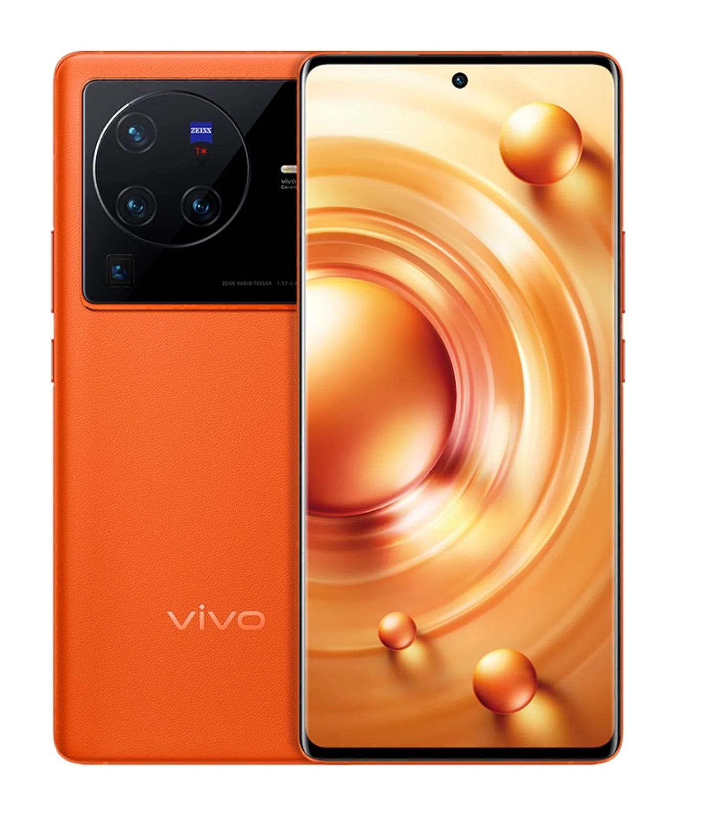 vivo X80 5G Orange 128GB 8GB RAM Gsm Unlocked Phone MediaTek Dimensity